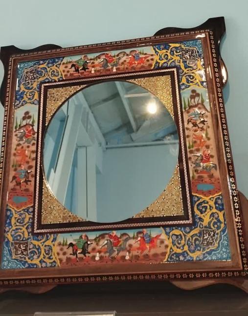 آینه نقاشی خاتم