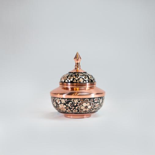 قندان سلجوقی نقره کوب